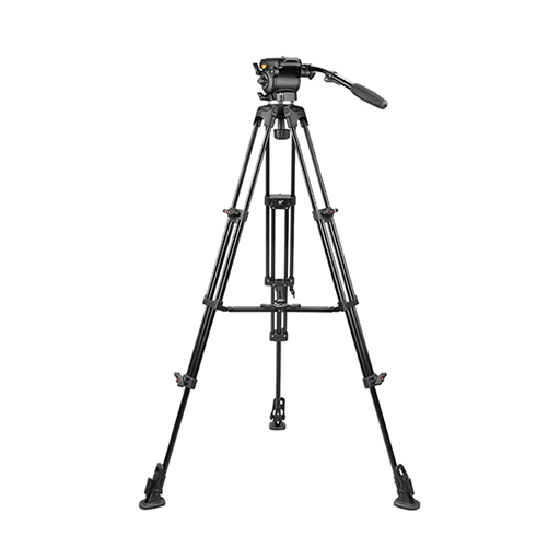 e-image-ek650-professional-compact-tripod-with-fluid-head-75mm