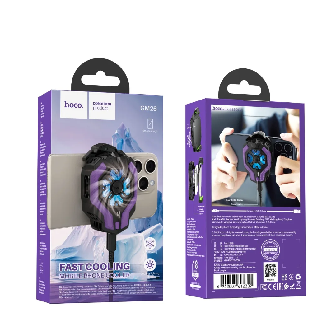 hoco-gm26-ambitious-mobile-phone-cooling-fan